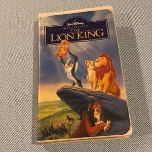 Vintage Walt Disney Masterpiece Lion King VHS Tape 1995